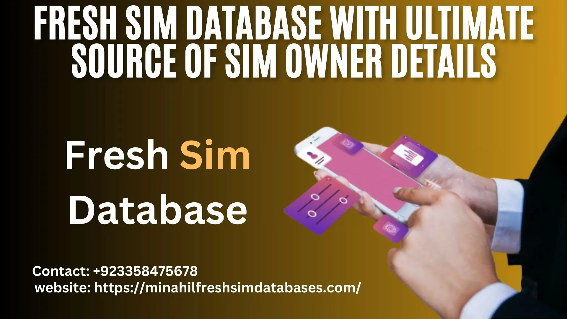 minahil fresh sim database